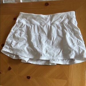 Lululemon Athletica White Skirt